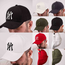Кепка NY — бейсболка з вишитим логотипом New York Yankees