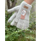 Жіночі в’язані рукавички Fashion Gloves з начосом